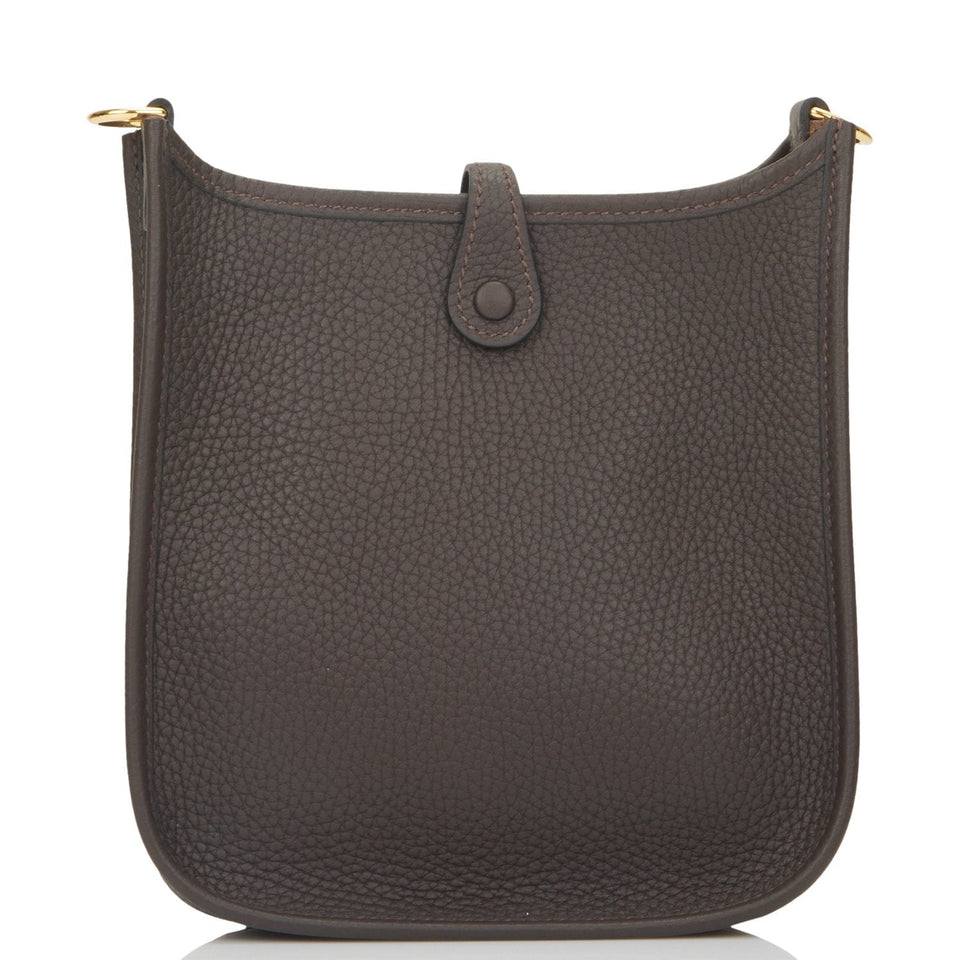 Hermes Evelyne TPM Ebene Clemence Gold Hardware