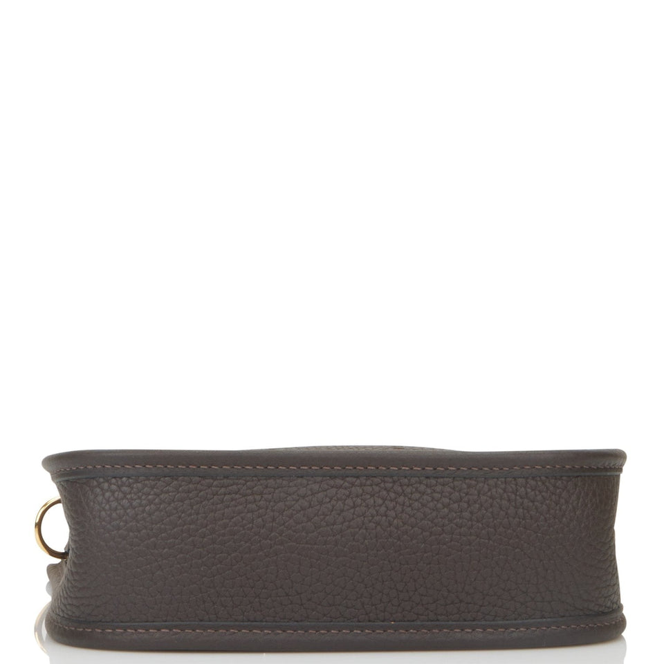 Hermes Evelyne TPM Ebene Clemence Gold Hardware