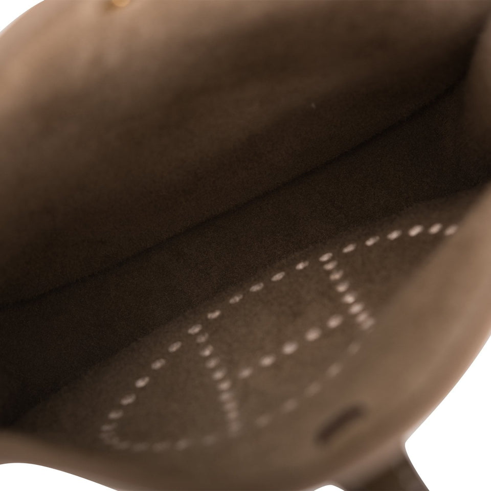 Hermes Evelyne TPM Etoupe Clemence Gold Hardware