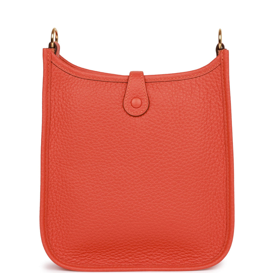 Hermes Evelyne TPM Feu Clemence Gold Hardware