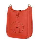Hermes Evelyne TPM Feu Clemence Gold Hardware