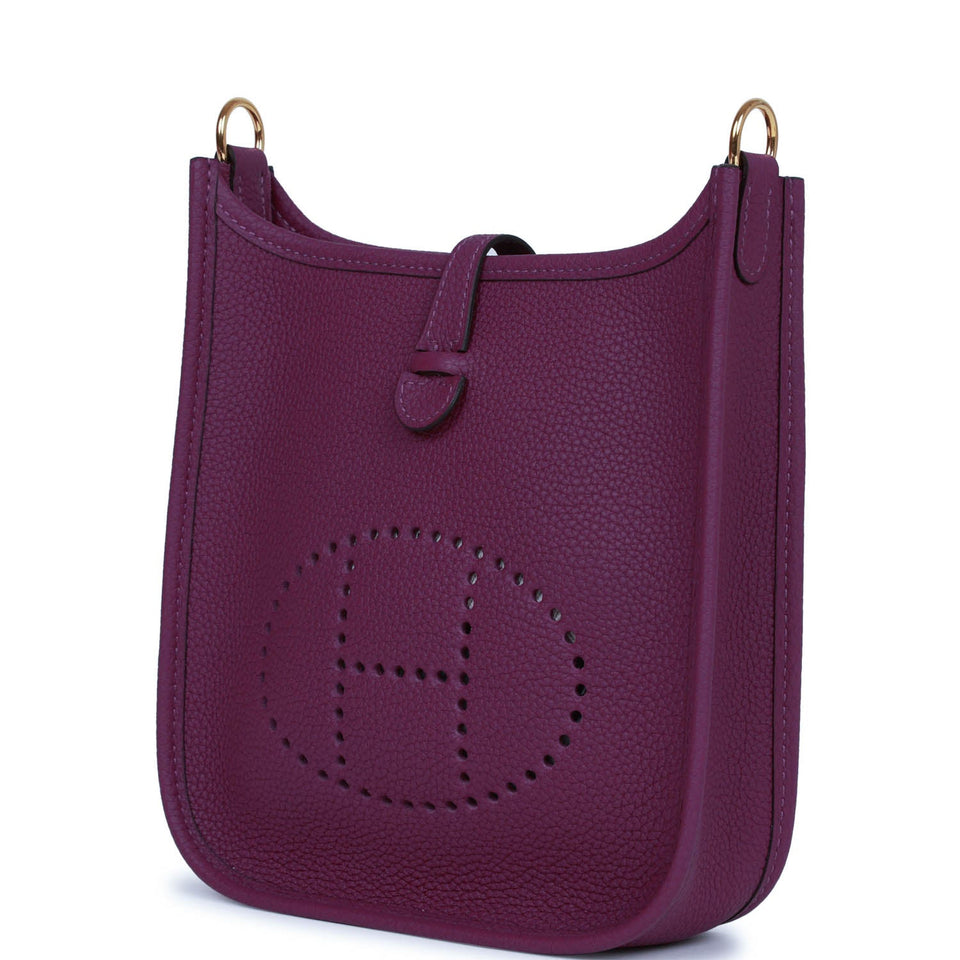 Hermes Evelyne TPM Anemone Clemence Gold Hardware