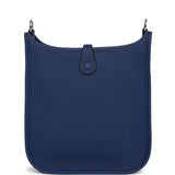 Hermes Evelyne TPM Bleu Saphir Maurice Palladium Hardware