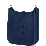 Hermes Evelyne TPM Bleu Saphir Maurice Palladium Hardware