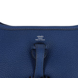 Hermes Evelyne TPM Bleu Saphir Maurice Palladium Hardware