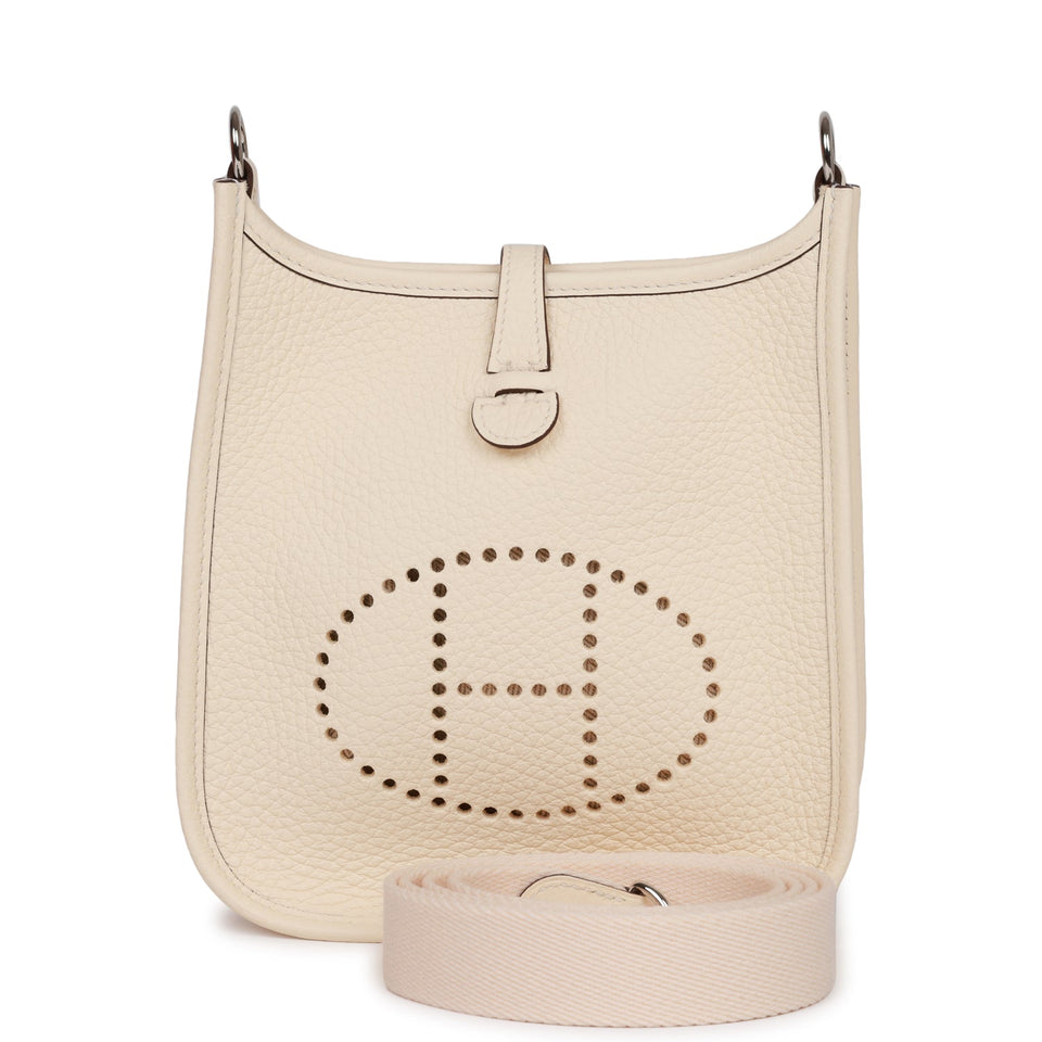 Hermes Evelyne TPM Nata Clemence Palladium Hardware