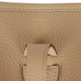 Hermes Evelyne III PM Trench Clemence Gold Hardware