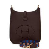 Hermes Evelyne TPM Rouge Sellier Clemence Gold Hardware