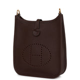 Hermes Evelyne TPM Rouge Sellier Clemence Gold Hardware