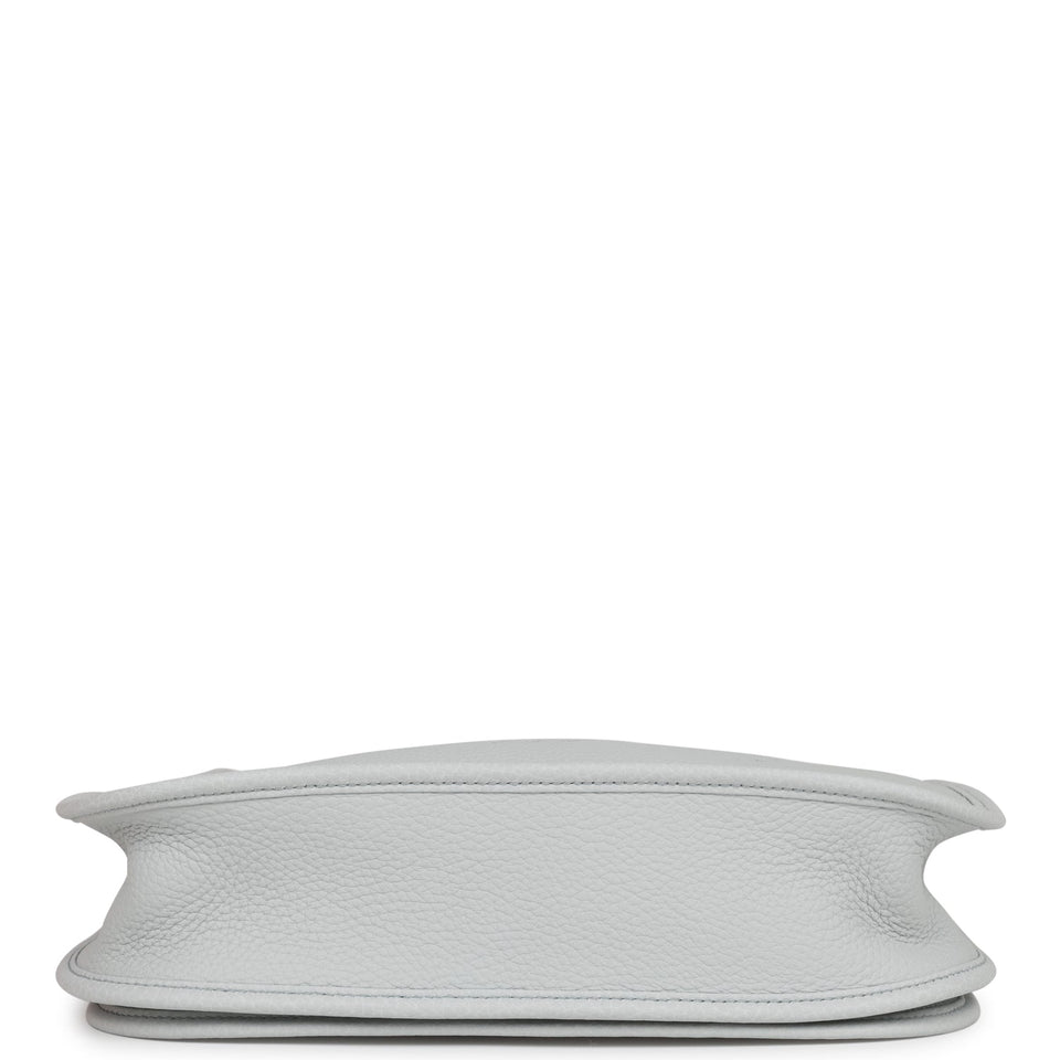 Hermes Evelyne III PM Bleu Pale Clemence Gold Hardware