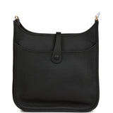 Hermes Evelyne III PM Black Clemence Gold Hardware
