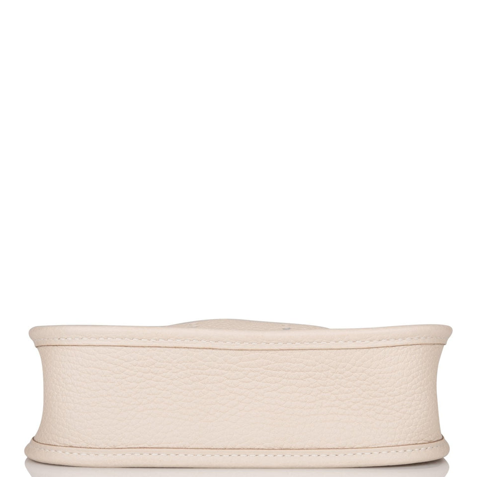 Hermes Evelyne TPM Craie Clemence Palladium Hardware