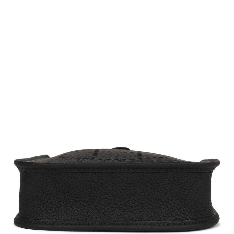 Hermes Evelyne TPM Black Clemence Gold Hardware