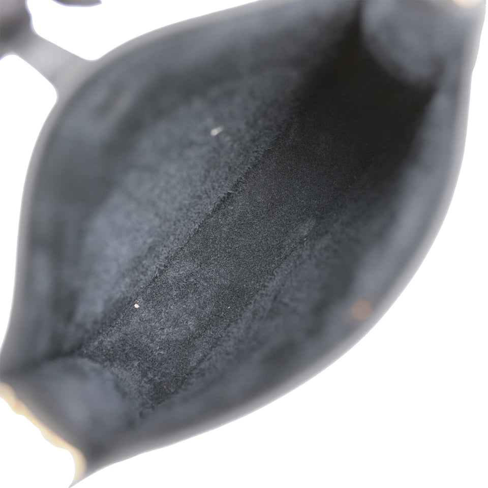 Hermes Evelyne TPM Black Clemence Gold Hardware