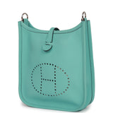 Hermes Evelyne TPM Bleu Atoll Epsom Palladium Hardware