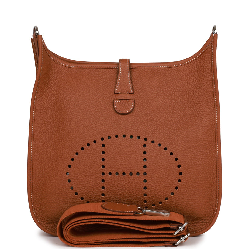 Hermes Evelyne III PM Gold Clemence Palladium Hardware for JC