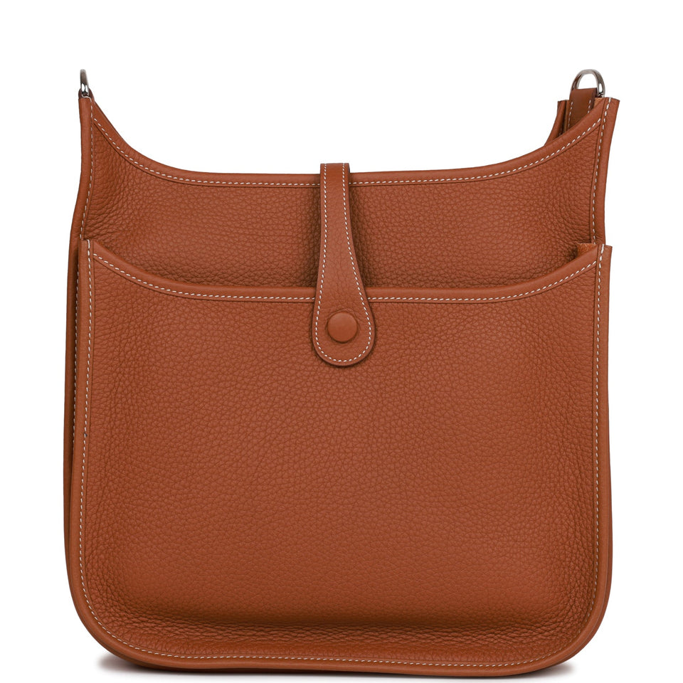 Hermes Evelyne III PM Gold Clemence Palladium Hardware