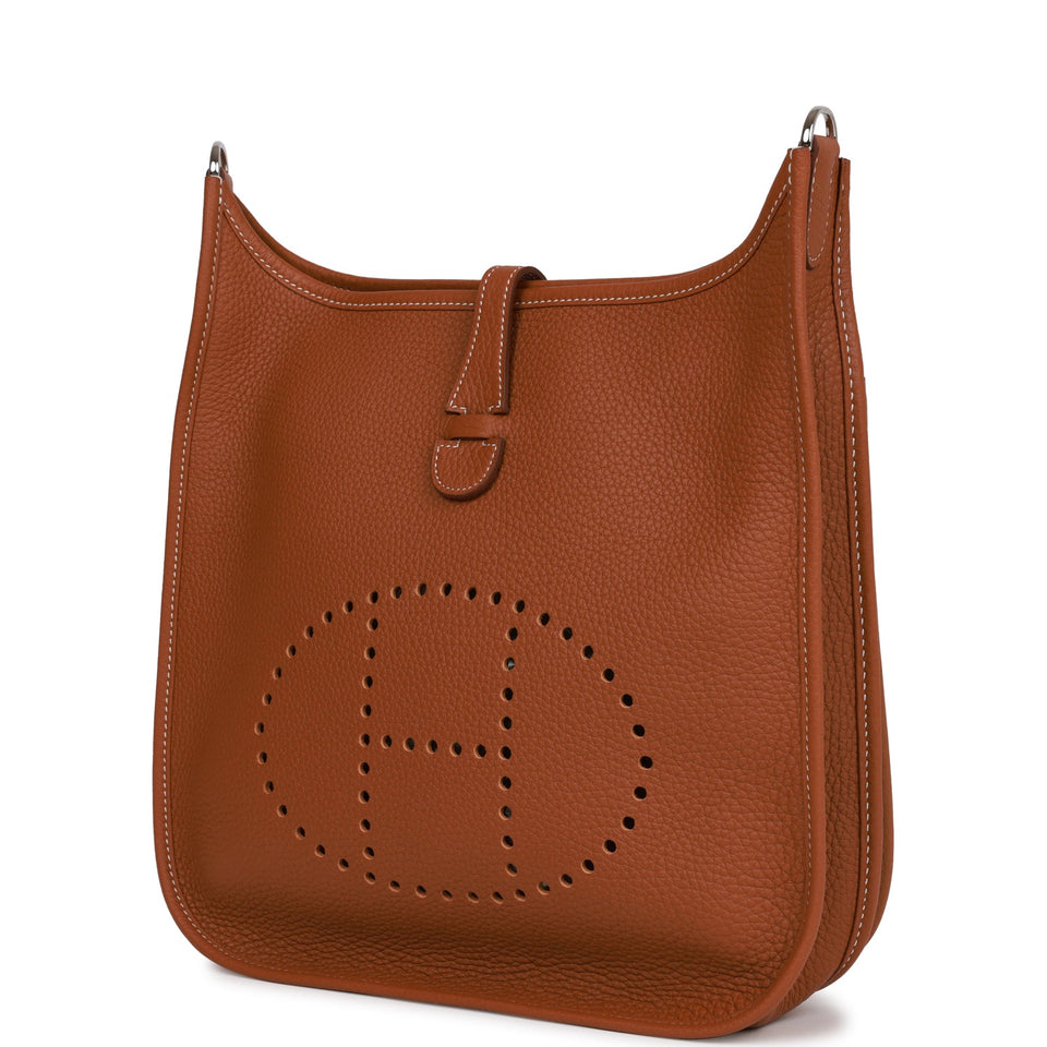 Hermes Evelyne III PM Gold Clemence Palladium Hardware for JC
