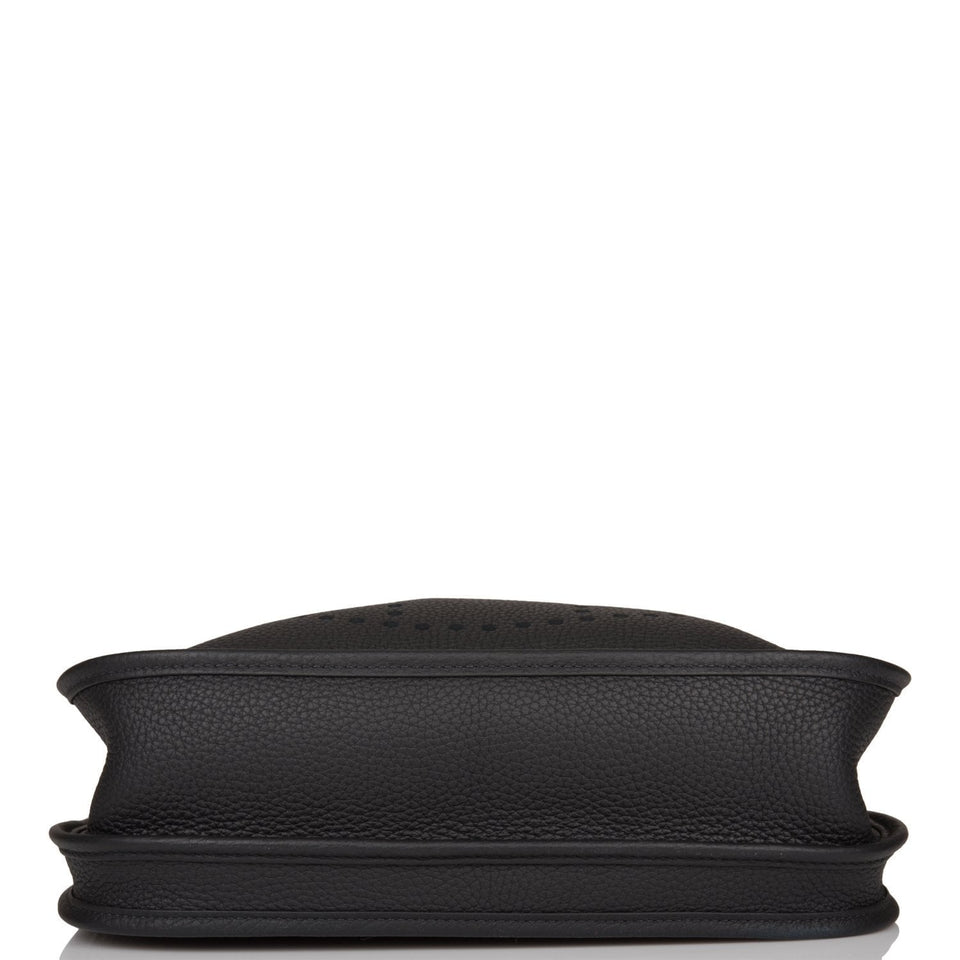 Hermes Evelyne III PM Black Clemence Gold Hardware
