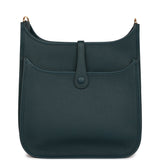 Hermes Evelyne III PM Vert Cypress Clemence Gold Hardware