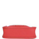 Hermes Evelyne TPM Rouge Pivoine Clemence Palladium Hardware