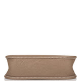 Hermes Evelyne TPM Etoupe Clemence Bag Palladium Hardware