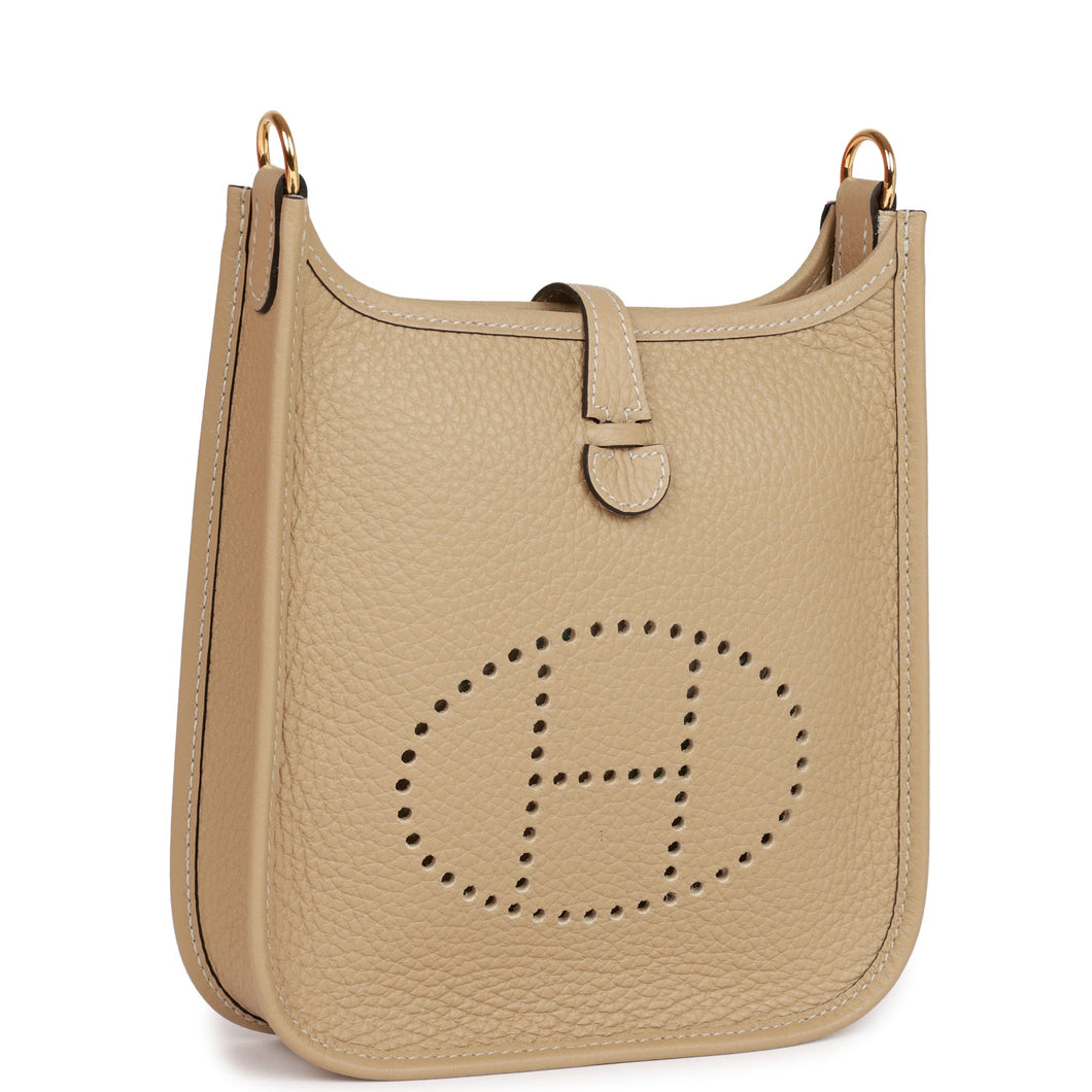 Hermes Evelyne TPM Trench Clemence Gold Hardware