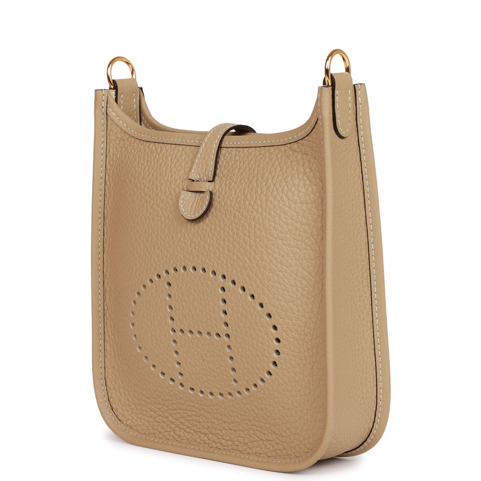 Hermes Evelyne TPM Trench Clemence Gold Hardware