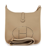 Hermes Evelyne III PM Trench Clemence Gold Hardware