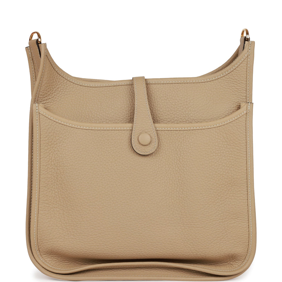 Hermes Evelyne III PM Trench Clemence Gold Hardware