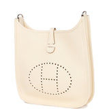 Hermes Evelyne III PM Nata Clemence Palladium Hardware