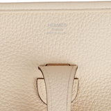 Hermes Evelyne III PM Nata Clemence Palladium Hardware