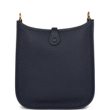 Hermes Evelyne TPM Bleu Nuit Clemence Gold Hardware