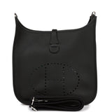 Hermes Evelyne III PM Black Clemence Palladium Hardware