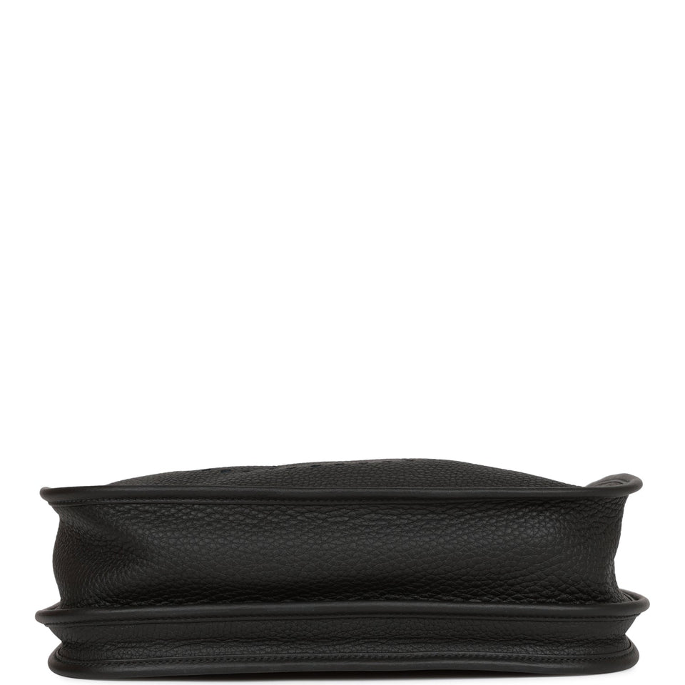 Hermes Evelyne III PM Black Clemence Palladium Hardware
