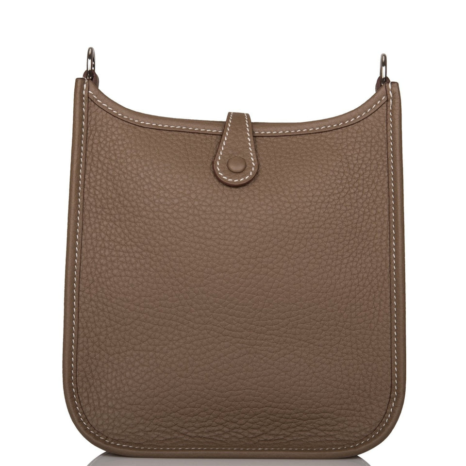 Hermes Evelyne Etoupe Clemence Palladium Hardware