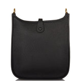 Hermes Evelyne TPM Black Clemence Gold Hardware