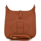 Hermes Evelyne III PM Gold Clemence Gold Hardware
