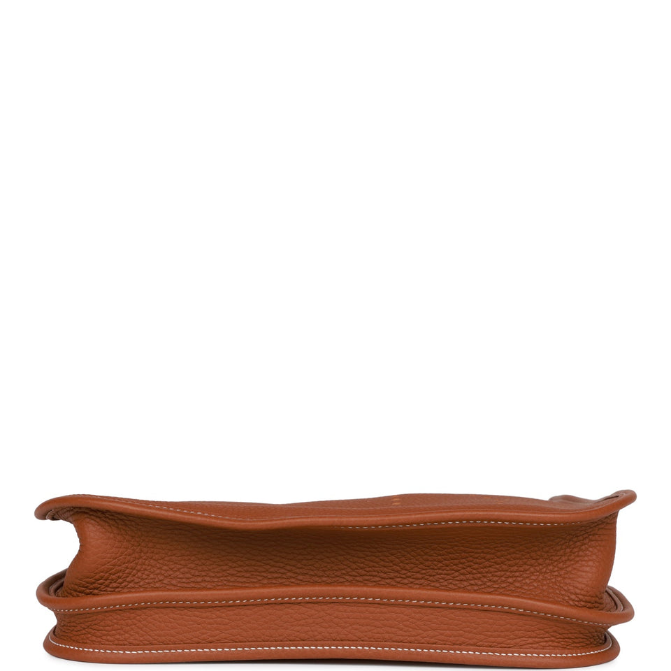Hermes Evelyne III PM Gold Clemence Gold Hardware