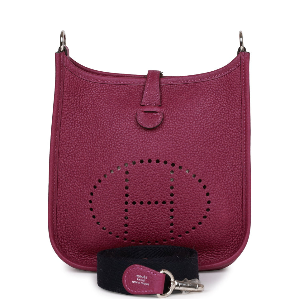 Hermes Evelyne TPM Anemone Clemence Palladium Hardware