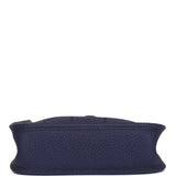 Hermes Evelyne TPM Bleu Encre Clemence Palladium Hardware