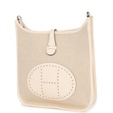 Hermes Evelyne III PM Nata Clemence and Toile Palladium Hardware