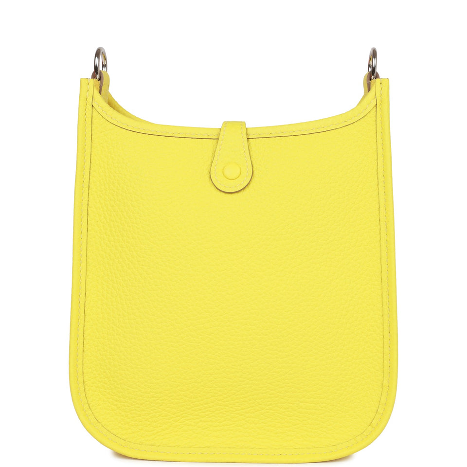 Hermes Evelyne TPM Lime Clemence Palladium Hardware