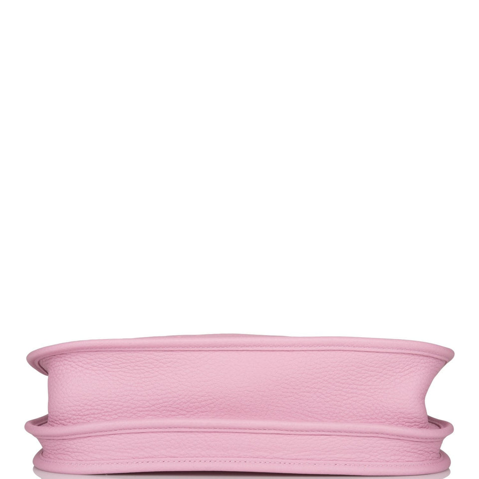 Hermes Evelyne III PM Mauve Sylvestre Clemence Palladium Hardware