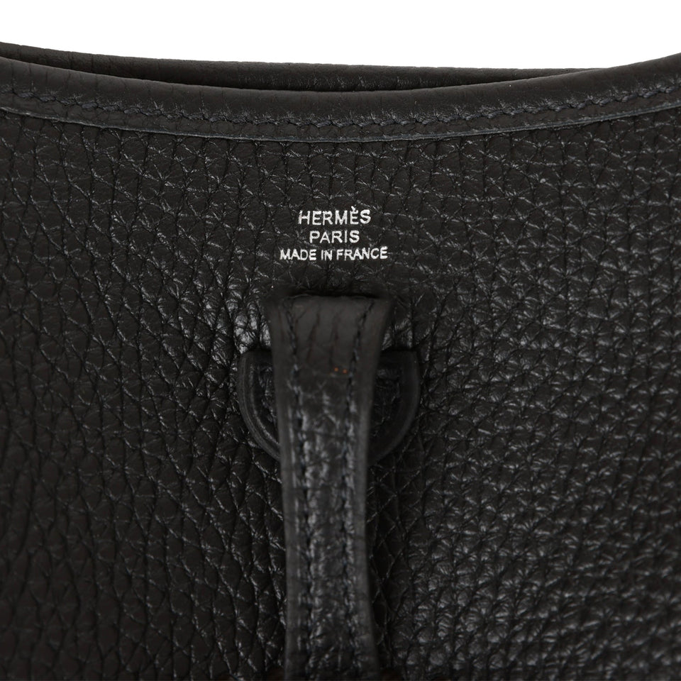 Hermes Evelyne TPM Black Clemence Palladium Hardware
