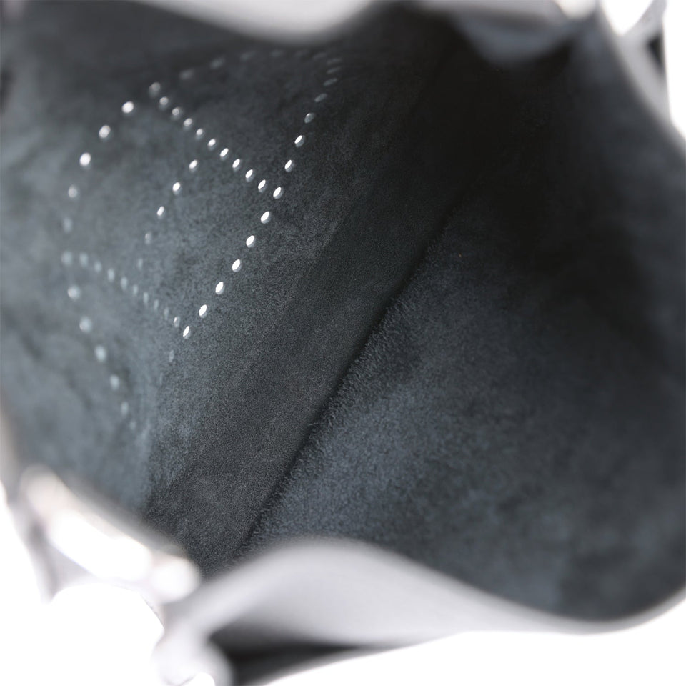 Hermes Evelyne III PM Black Clemence Palladium Hardware