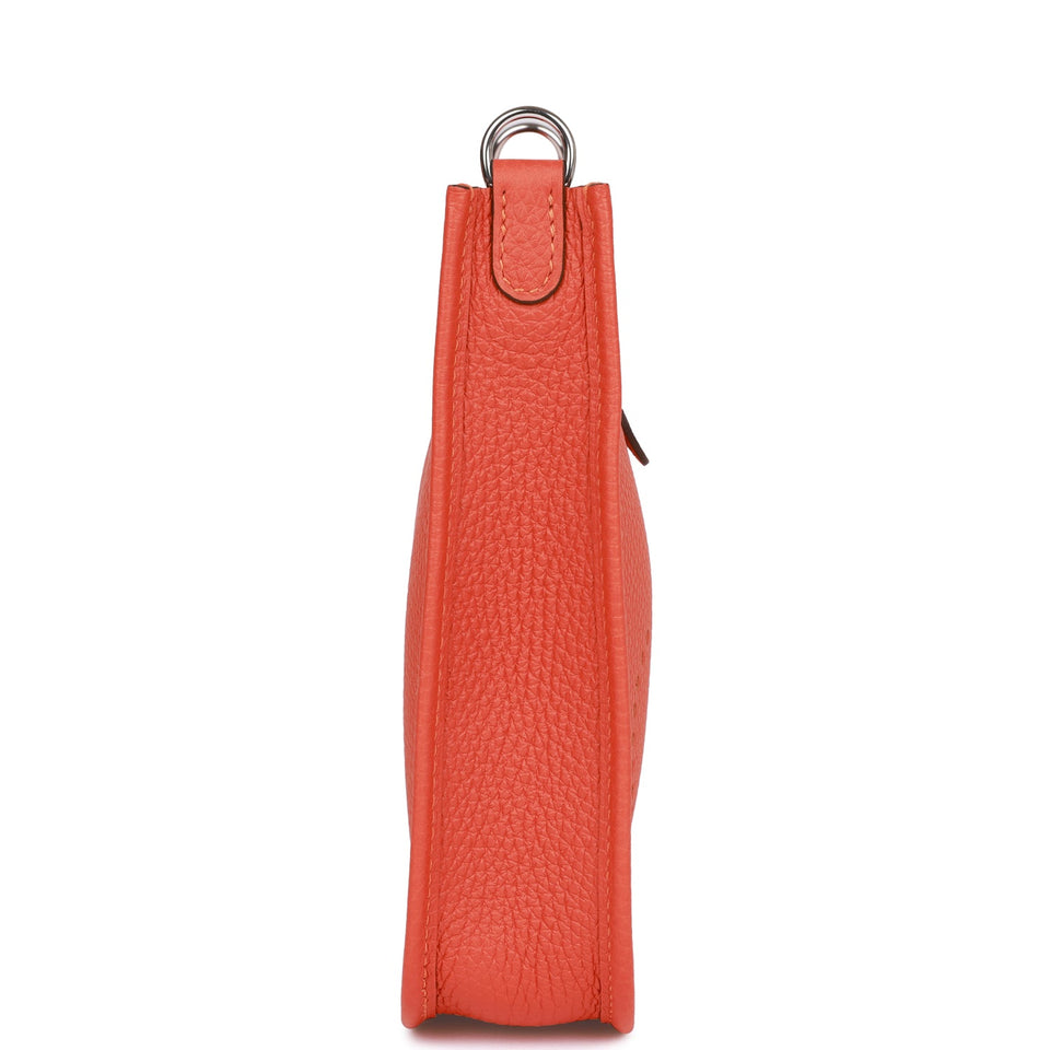 Hermes Evelyne TPM Feu Clemence Palladium Hardware