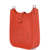 Hermes Evelyne TPM Feu Clemence Palladium Hardware