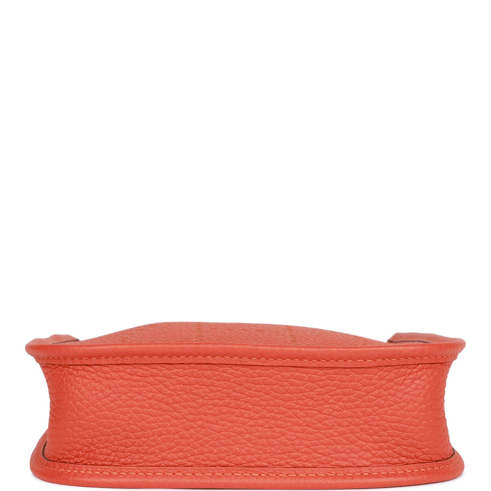 Hermes Evelyne TPM Feu Clemence Palladium Hardware