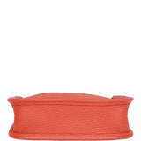 Hermes Evelyne TPM Feu Clemence Palladium Hardware